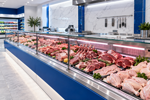 NH Foods halal lamb counter